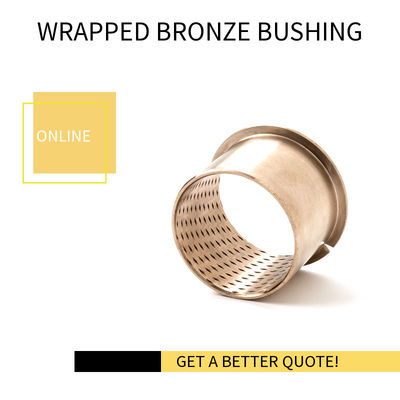 Flange Wrapped Bronze Bearings 090