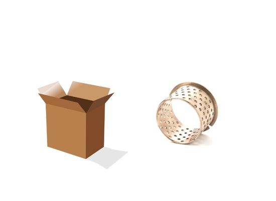 kopen Brons die Metrische Kokerlagers met Smeringszakken CuSn8 & CuSn6-Materiaal ringen online vervaardiging