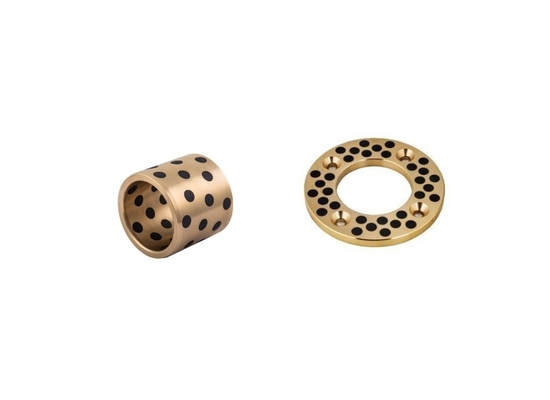 kopen C95400 Amerika Grafiet Plugged Aluminium Bronzen Lagers Plain Cast Bronze Bushings online vervaardiging