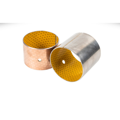 Goede prijs. DIN 1494 Koperplating POM Bushing Steel Back POM Coated Metal Polymer Composite Boundary Lubricating Plain Bushing online