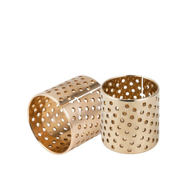 Goede prijs. CuAl10Fe5Ni5 bronzen dragerplaat met grafietinslag voor een betere duurzaamheid en smeerkracht online