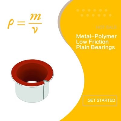 Goede prijs. Metaal - Duidelijke Cilindrische Struiken van de Polymeer de Lage Wrijving Volgzaam aan RoHS-Specificaties online