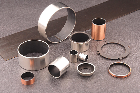 Goede prijs. Custom OEM Grafiet gevulde bronzen bushings AlSn20Cu Steel Backing Flanged Sleeve online